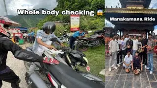 MANAKAMANA RIDE JADA SAB KO BODY CHECKING VAYO 😱