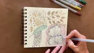 Sakura Gelly Roll Metallic Gel Pens Review | Drawing Test & Line Demo