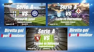 BOLOGNA vs ATALANTA vs NAPOLI vs VERONA - PARMA vs INTER - LAZIO vs FIORENTINA - TORINO vs UDINESE