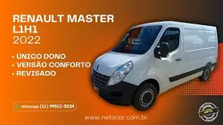OPORTUNIDADE &Uacute;NICA! RENAULT MASTER 2022 VERD&Atilde;O CONFORTO | &Uacute;NICO DONO e REVISADA!