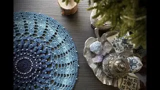 Crochet a Messier mandala - tutorial - right-handed version