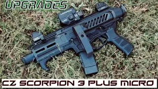 CZ Scorpion 3 Plus Micro UPGRADES (Folder & Red Dot)