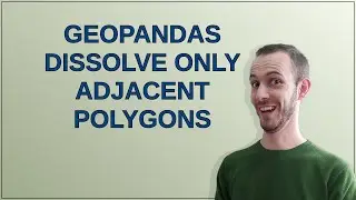 Gis: GeoPandas dissolve only adjacent polygons