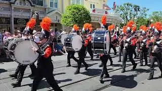 Elizabethton TN High School Betsy Band Marching At Magic Kingdom