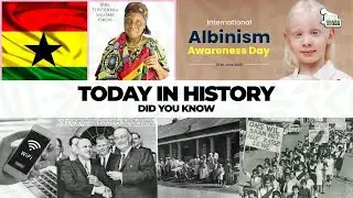 Today In History June 13| Theodosia Okoh Born, Albinism Awareness Day, The Negro as an American..