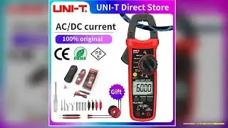 UNIT UT204 Plus Series Clamp Ammeters UNI T Temperature Voltage Tester LCD Digital Current Clamp