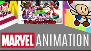 The Team Animation Of Spider-Man Homecoming | Four Player Showdown 