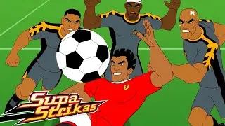 The Men in Red ⚽ SUPA STRIKAS | Super Kids Cartoons & Songs | Moonbug Kids - Play and Goal Club