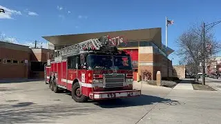 Chicago Fire Department Truck 25 response/held.