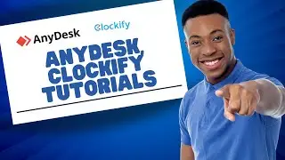Anydesk @Clockify Clockify  Tutorial Recordings