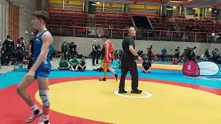 Wrestling Ostalb - Turnier 2024 | U-17 | FS | 55 kg | Remmele N. Red Devils - Kunz E. SCN 04