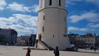 Vilnius Cathedral Bell Tower Lithuania 🇱🇹