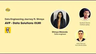 Know My Data Journey ft. Shreya Mewada - AVP Data Engineer at Liberty Mutual Insurance