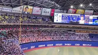 長野久義応援歌→読売ジャイアンツチャンステーマ「バタフライ」　2024.4.3 バンテリンドームより