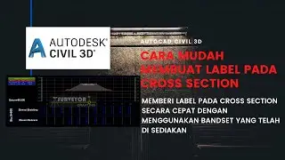 Cara Cepat Memberi Label Pada Cross Section