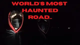 Exploring one of the most HAUNTED roads in the world...