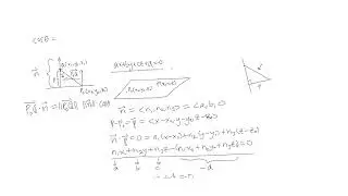 Derivation of Distance Between a Point and a Plane in 3D Space
