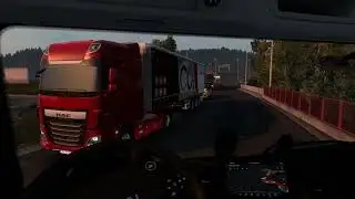 Realistic driving in ETS2. No voice, only music. Route from Osijek(HR) to Mytilene(GR)