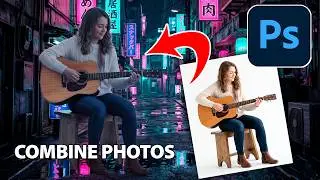 How to Combine Photos in Photoshop — FAST & EASY