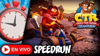 🔴&iexcl;TOP 100! MI PRIMER SPEEDRUN de CTR: NITRO FUELED - Any% | EN DIRECTO