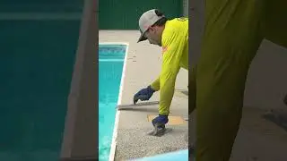 Quartz Carpet Epoxy Pool Deck Update - Lancaster, NH - Granite State Epoxy