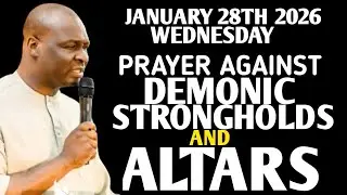 {Wednesday, January 28th 2026} Destroy Altars Stagnation & Spirit of delay | Apostle Joshua Selman