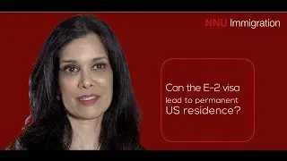 Can the E2 visa lead to permanent residence?
