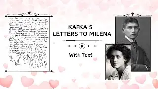 Franz Kafka's Letters to Milena Full Audiobook | Dear Milena  #freeaudiobooks