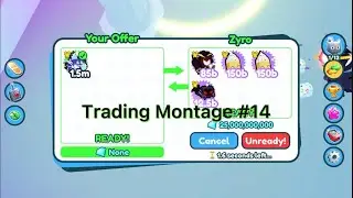 Trading Montage #14! |Storm Wolf!?| Pet Sim X