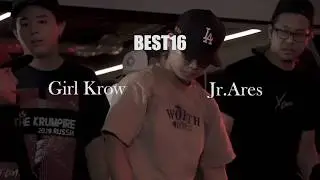 (BEST16) Girl Krow vs Jr Ares | X Over Japan 2019 Tournament battle edition