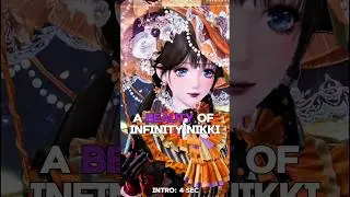 A BEAUTY OF INFINITY NIKKI (styling day 3) | #infinitynikki | #lofi #halloween #music #game #beauty