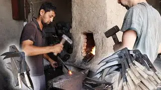Amazing Sickle Making Technique | Process Of Making Sickle
