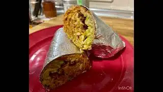 🌯Hoy cenamos s&uacute;per burrito vegano 🌱#saludable#altoenprotelna#singrasa#🥑