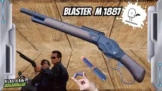 BLASTER Winchester M1887 Lever Shotgun Toy  @gengunpath4219  #nerfgun #toyguns #jouets #blaster 2