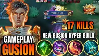 GREAT COMBINATION SKILLS GUSION GAMEPLAY, JUNGLER GUSION BUILD 2025