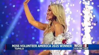 Newly-crowned Miss Volunteer America visits Tupelo