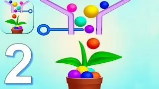 Flower King: Collect and Grow - Gameplay Walkthrough Part 2 Levels 21-35 (Android, iOS)