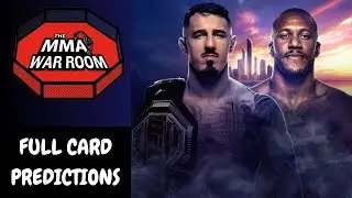 TOM ASPINALL IN THE FIRST ROUND??? UFC 321 Predictions & Full Card Breakdown