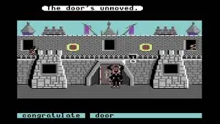 C64 Game: Labyrinth (Castle antics)