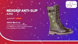 NEXGRIP Women's Winter Boot for $250 - Anti-Slip - From Sassy Shoes Kelowna