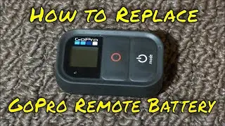 How to Replace the Battery for a GoPro Hero  Remote
