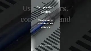 How is Temperature Controlled in Industry  Sensors + Actuators 🌡️🔧 #TemperatureControl #shorts