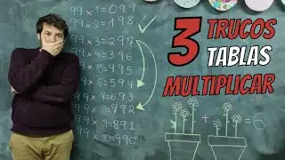 TABLAS DE MULTIPLICAR + Canción para Aprender y Enseñar la Tabla de Multiplicar Truco Rápido y Fácil