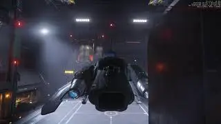 Star Citizen 2019 FreeLancer landing legs stuck to landing pad bug