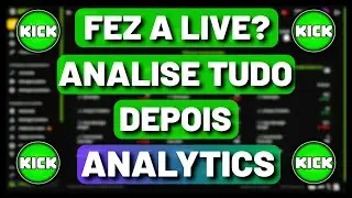 How to see DETAILED ANALYSIS of your LIVE on KICK (statistics of your live on Kick)