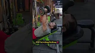 Incline Dumbbell Press Mistake | Fix for Bigger Upper Chest
