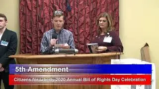 Bill of Rights Amendments Recited by Students 2020