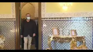 S.M Le Roi Mohammed VI a re&ccedil;u la premi&egrave;re dose du vaccin anti-Covid 19