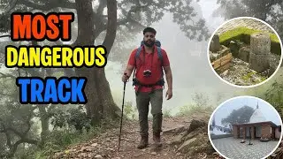  Most Dangerous Trek | Hidden Temple in Himalayas | Uttarakhand Travel Vlog