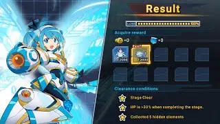 Событие Mega Man X Dive Offline (Возвращение! Мятежный посланник Рождества) с броней DiVE Armor R...